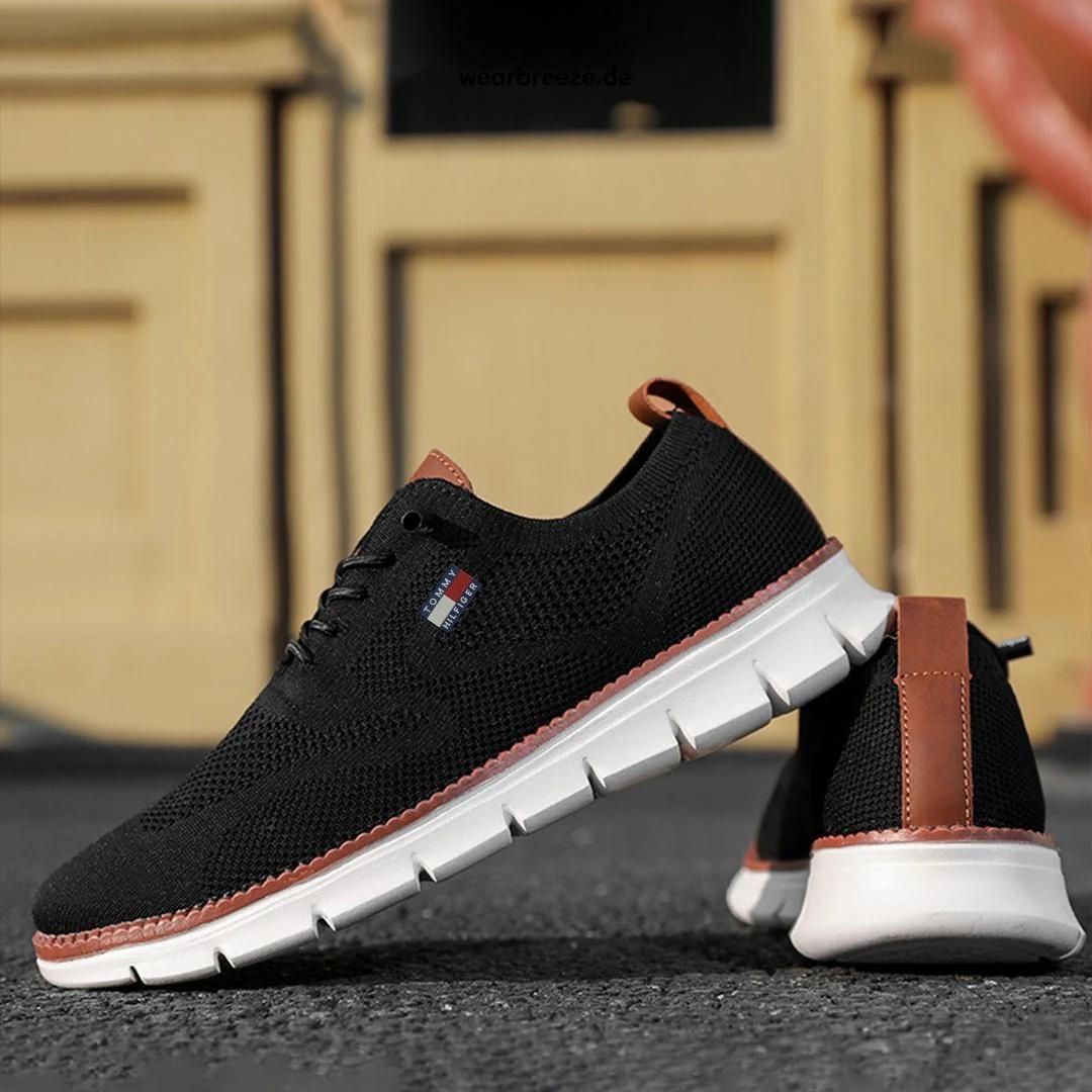 Zapatos ortopédicos modernos con malla