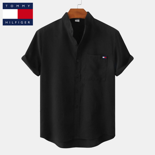 Camisa de lino de lujo para el tiempo libre