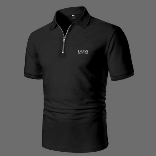 Polo con cremallera